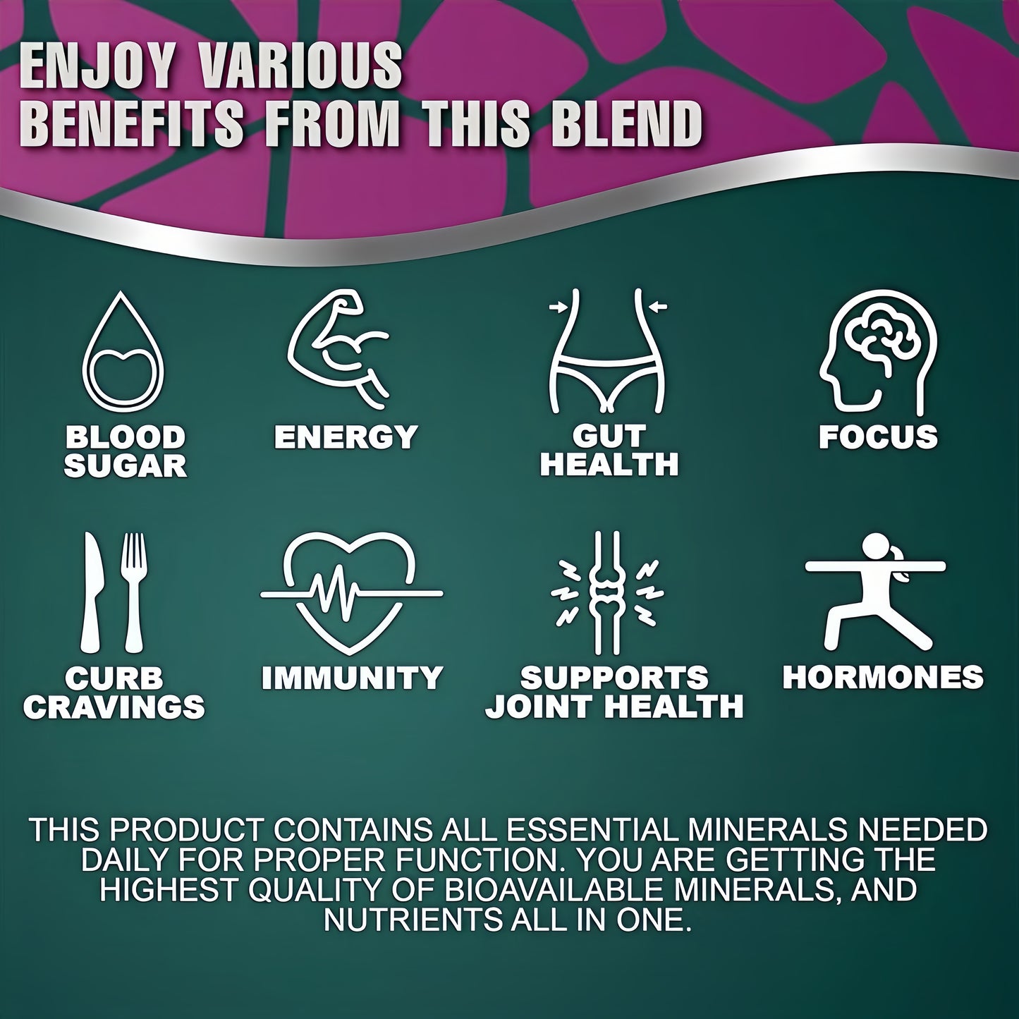 Optimize Minerals Multi MineralDaily Formula-Magnesium,Electrolytes & Trace MineralSupplement Powder-GlutenFree Vitamins Drink-MixedBerry, 30 servings